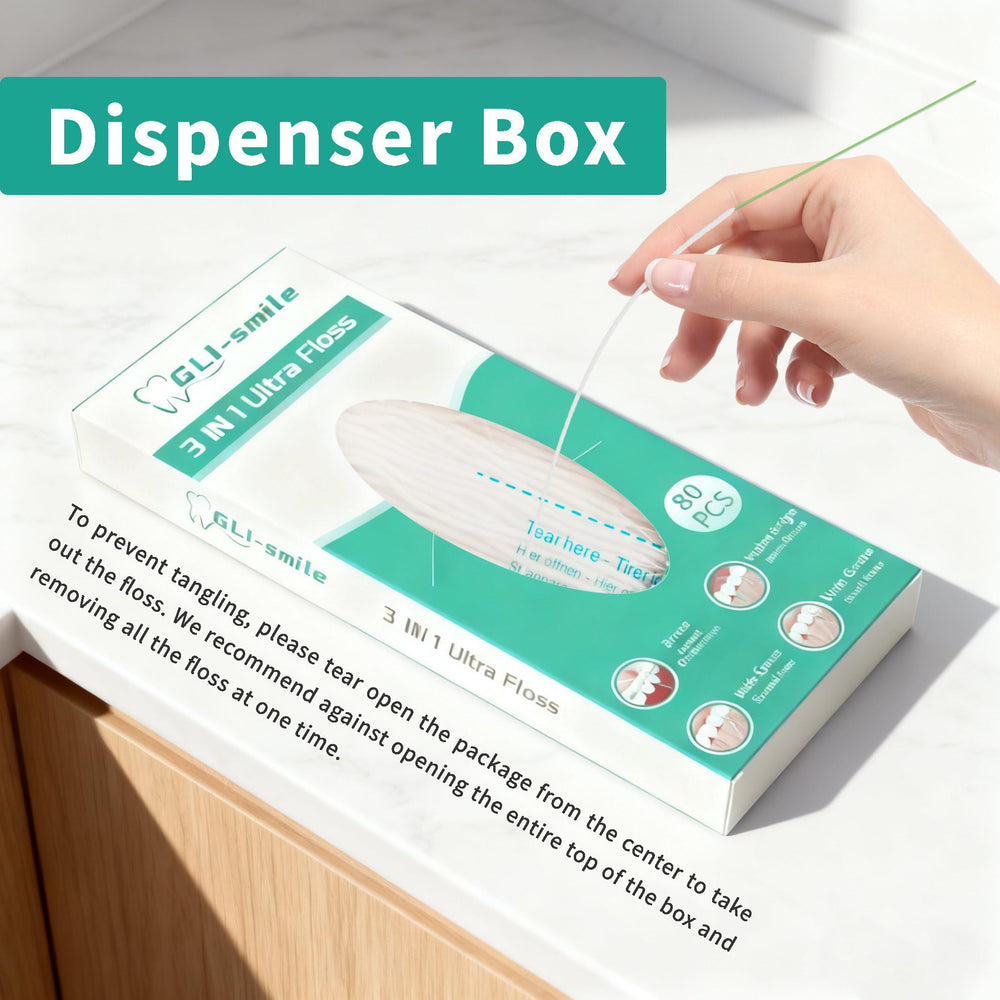 GLI-Smile comparación tamaño en mano, ideal para llevar en el bolso