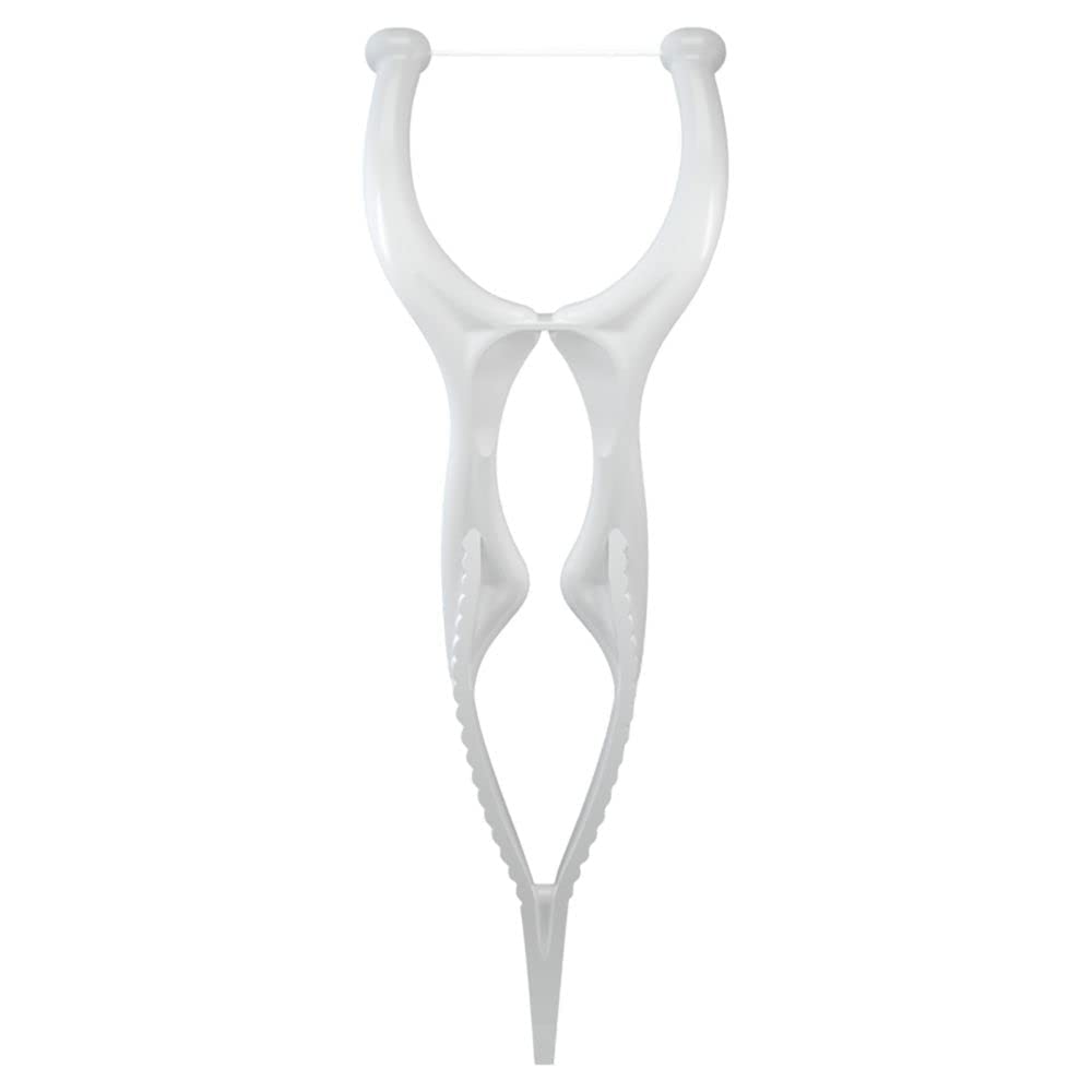 Glide Oral-B textura de la seda dental en detalle, anti-deshilachado y duradera