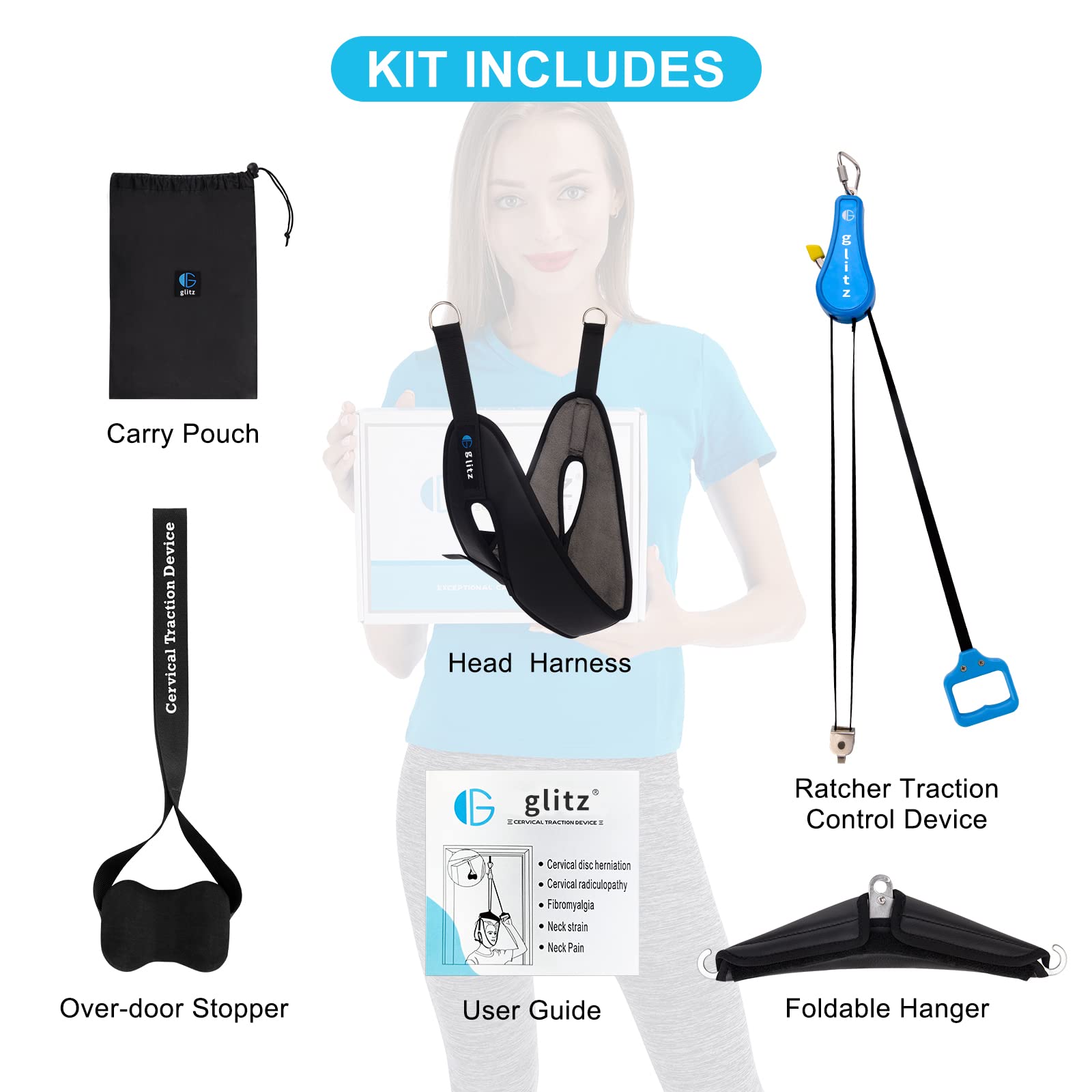glitz tope de puerta y accesorios que protegen superficies y aseguran