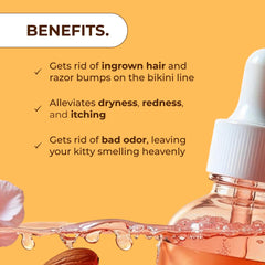 Glo Melanin etiqueta con lista de ingredientes que aporta suavidad