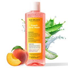 Glo Melanin frente del envase mostrando diseño y beneficios