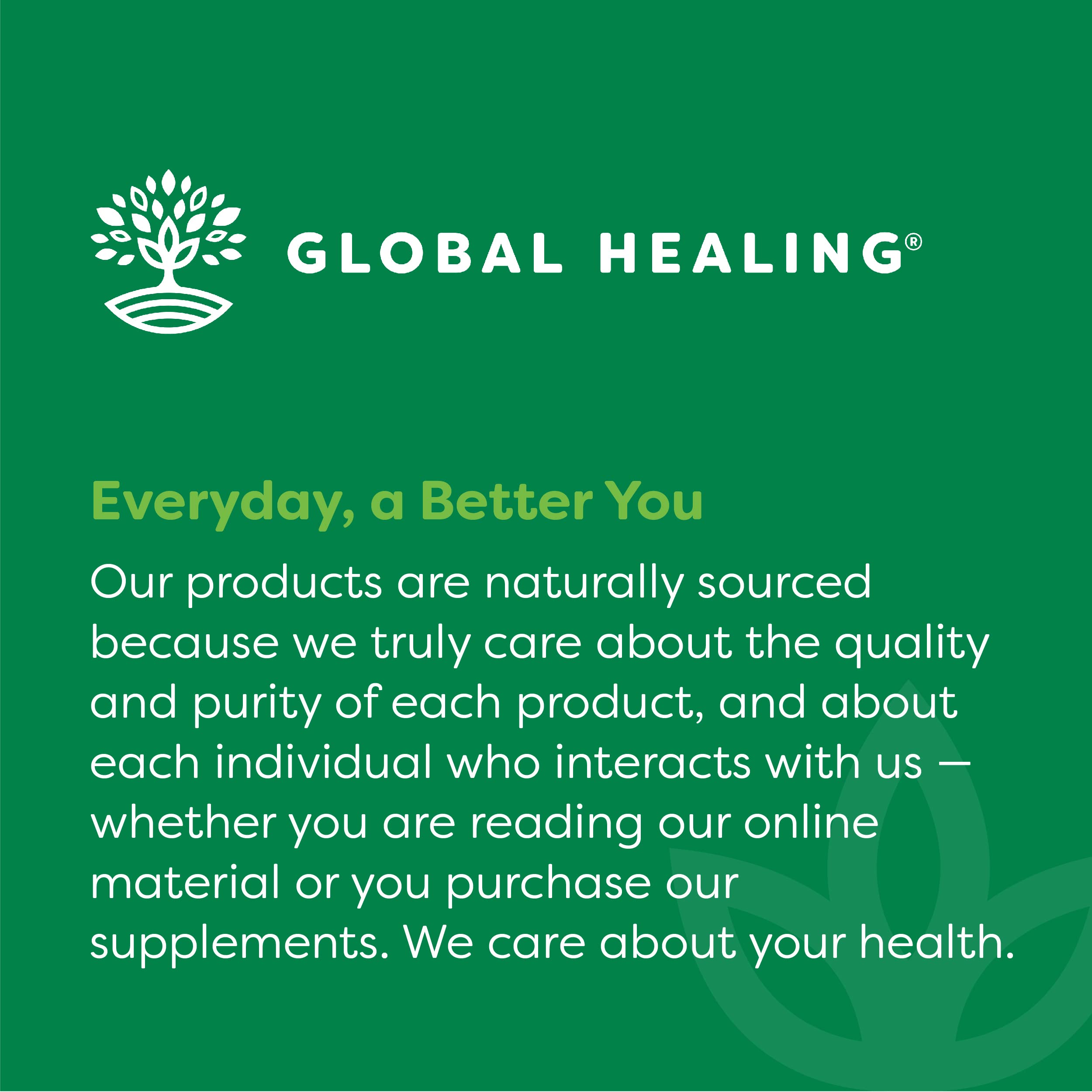 Global Healing Center etiqueta con ingredientes resaltando las tres formas de B12