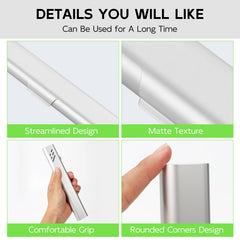 Glowivize estuche abierto con cepillo adentro protegido para viajar