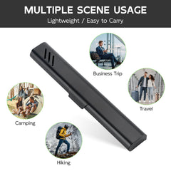 Glowivize estuche en camping mostrando durabilidad y uso al aire libre