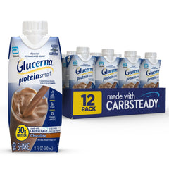 Glucerna envase frontal mostrando marca y beneficio para control glucemia