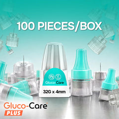 GLUCO-CARE comparación de tamaño para entender escala y ajuste