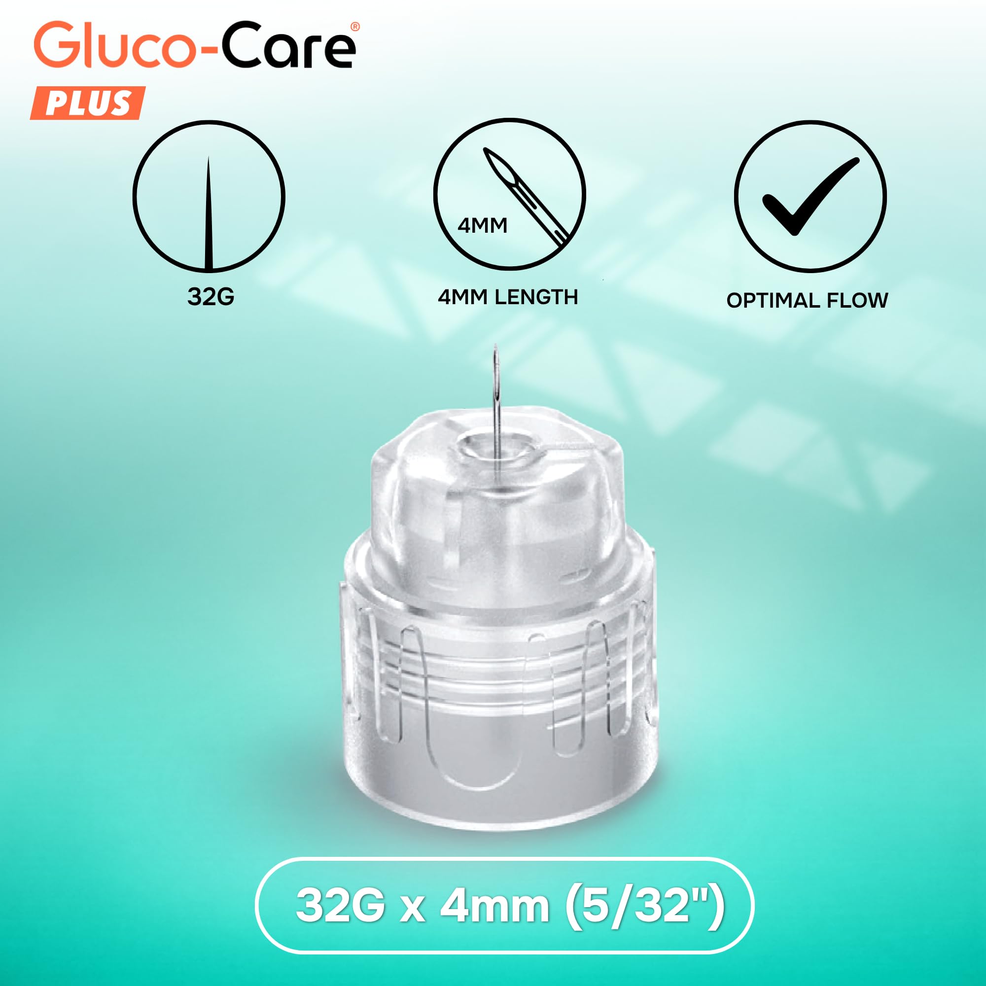 GLUCO-CARE vista detalle de la base plana que aporta estabilidad