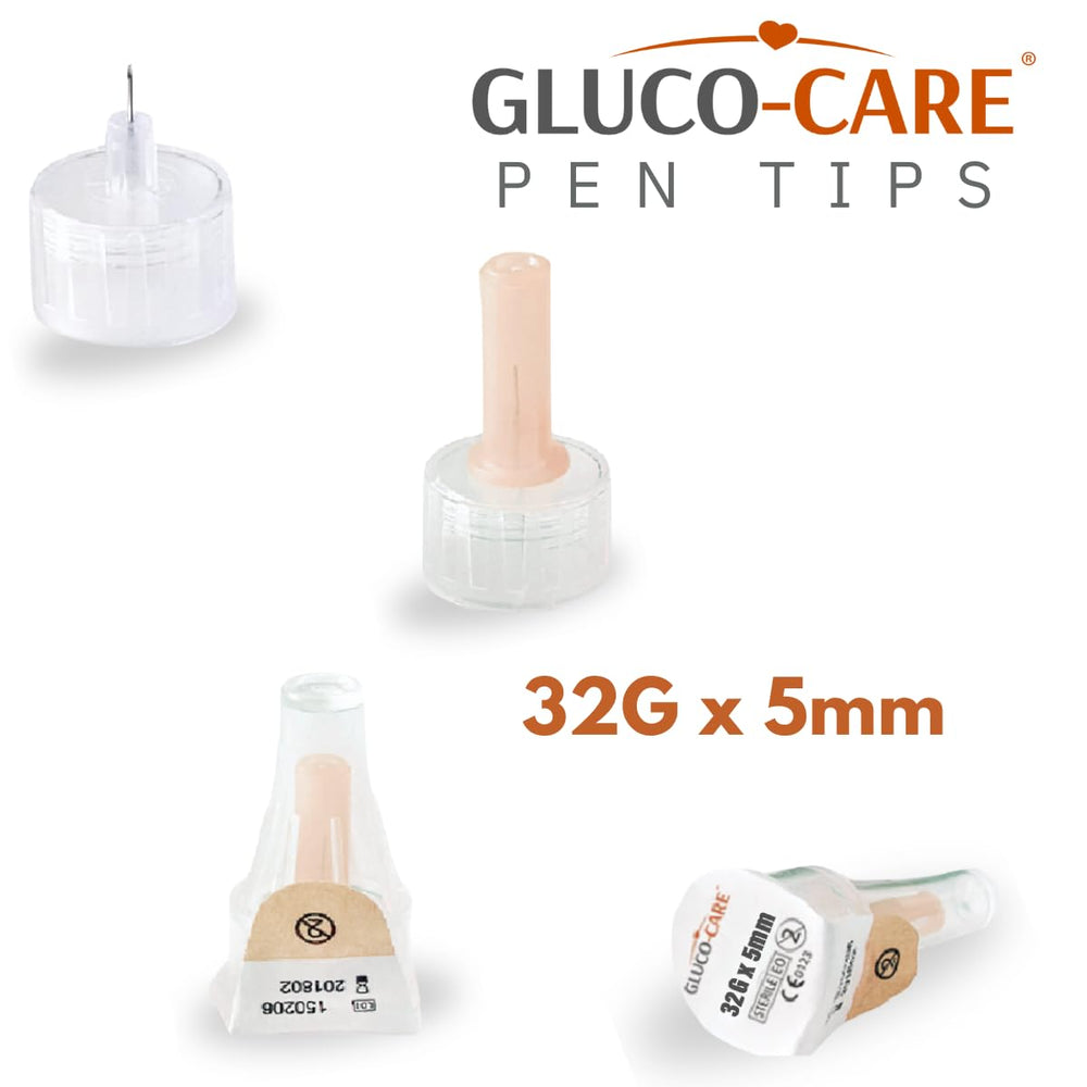 GLUCO-CARE detalle del cono transparente que permite verificar el flujo