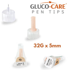 GLUCO-CARE detalle del cono transparente que permite verificar el flujo