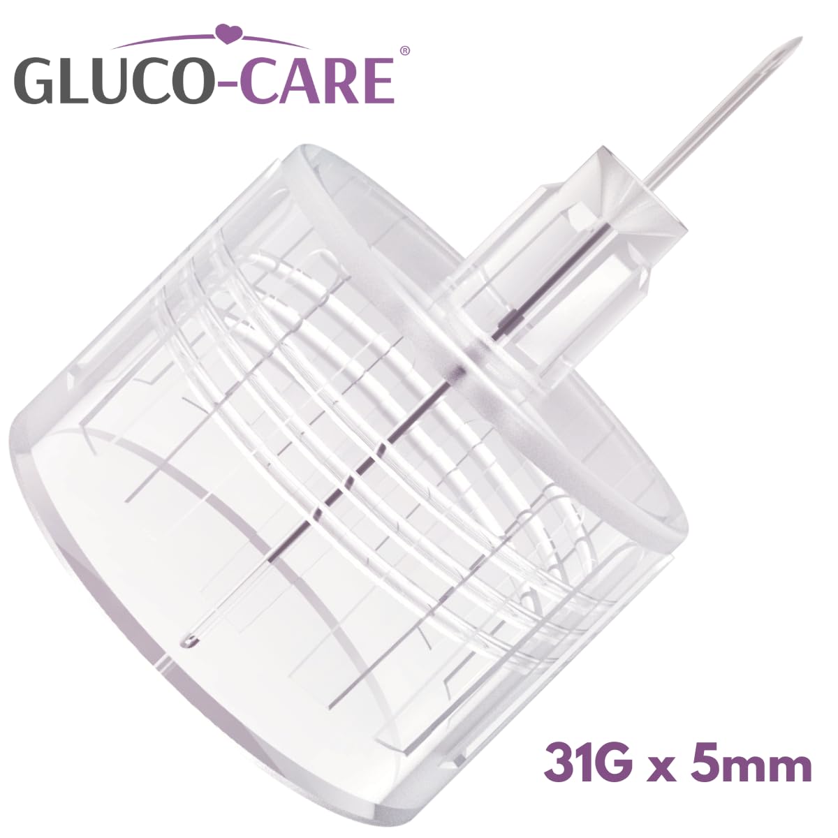 GLUCO-CARE tapacubierta ancha y lengüeta interior para agarre higiénico