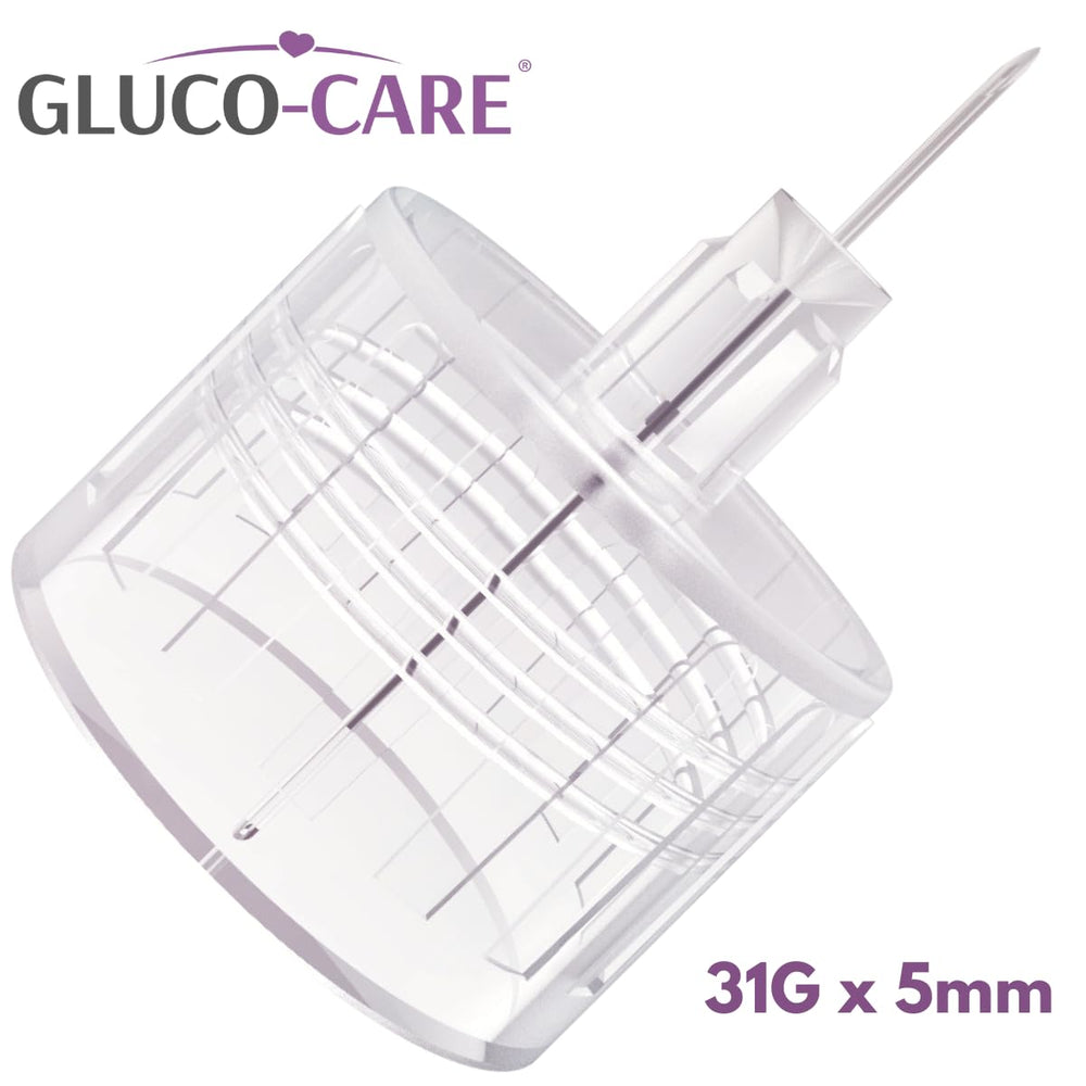 GLUCO-CARE tapacubierta ancha y lengüeta interior para agarre higiénico