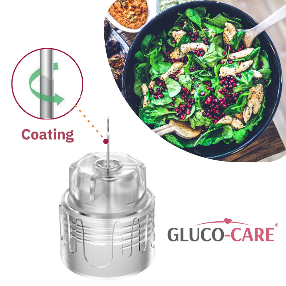 GLUCO-CARE empaque individual en mano, protección y comodidad