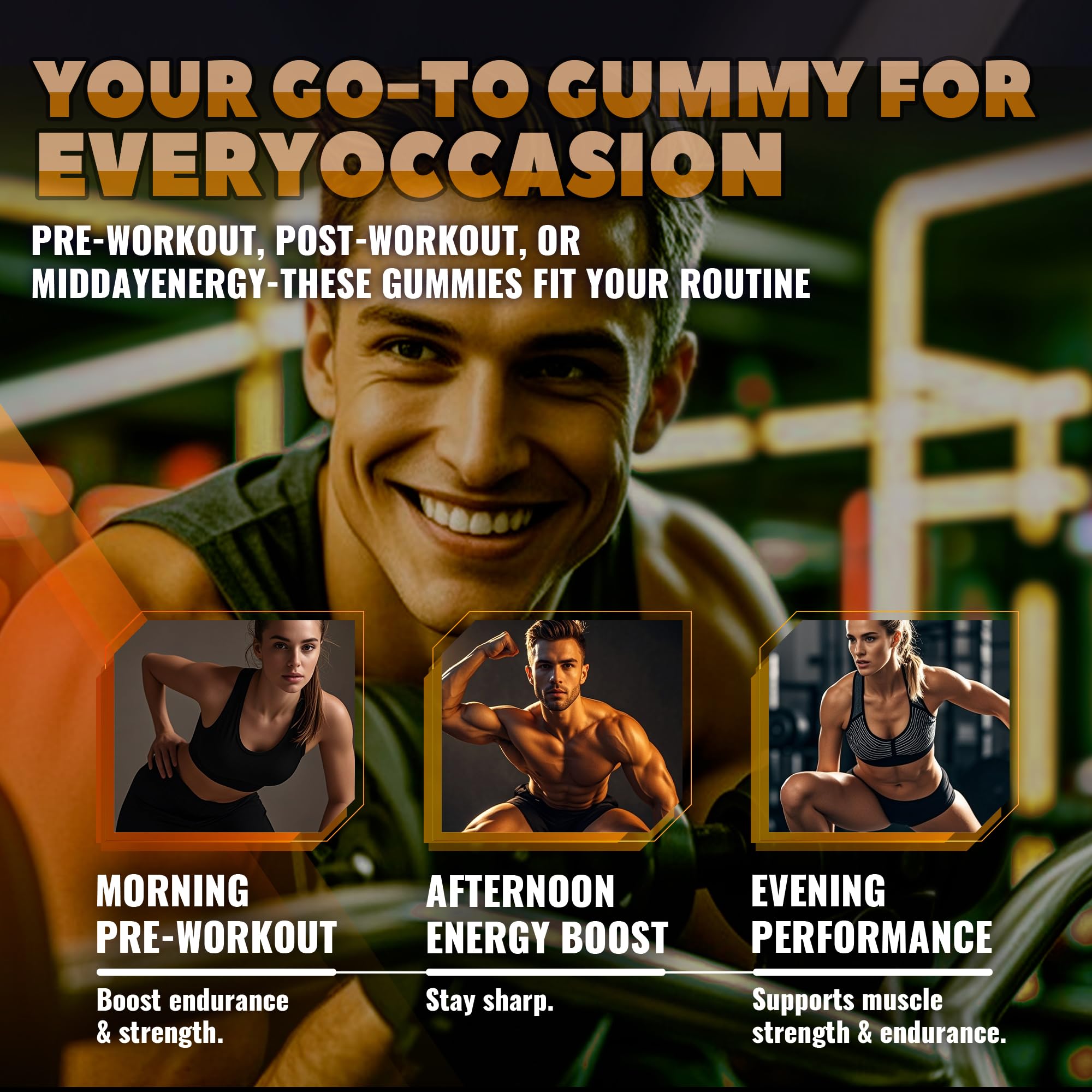 GlucoBio gomitas en entorno deportivo representando vida activa