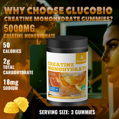 GlucoBio gomita junto a moneda para comparar tamaño práctico