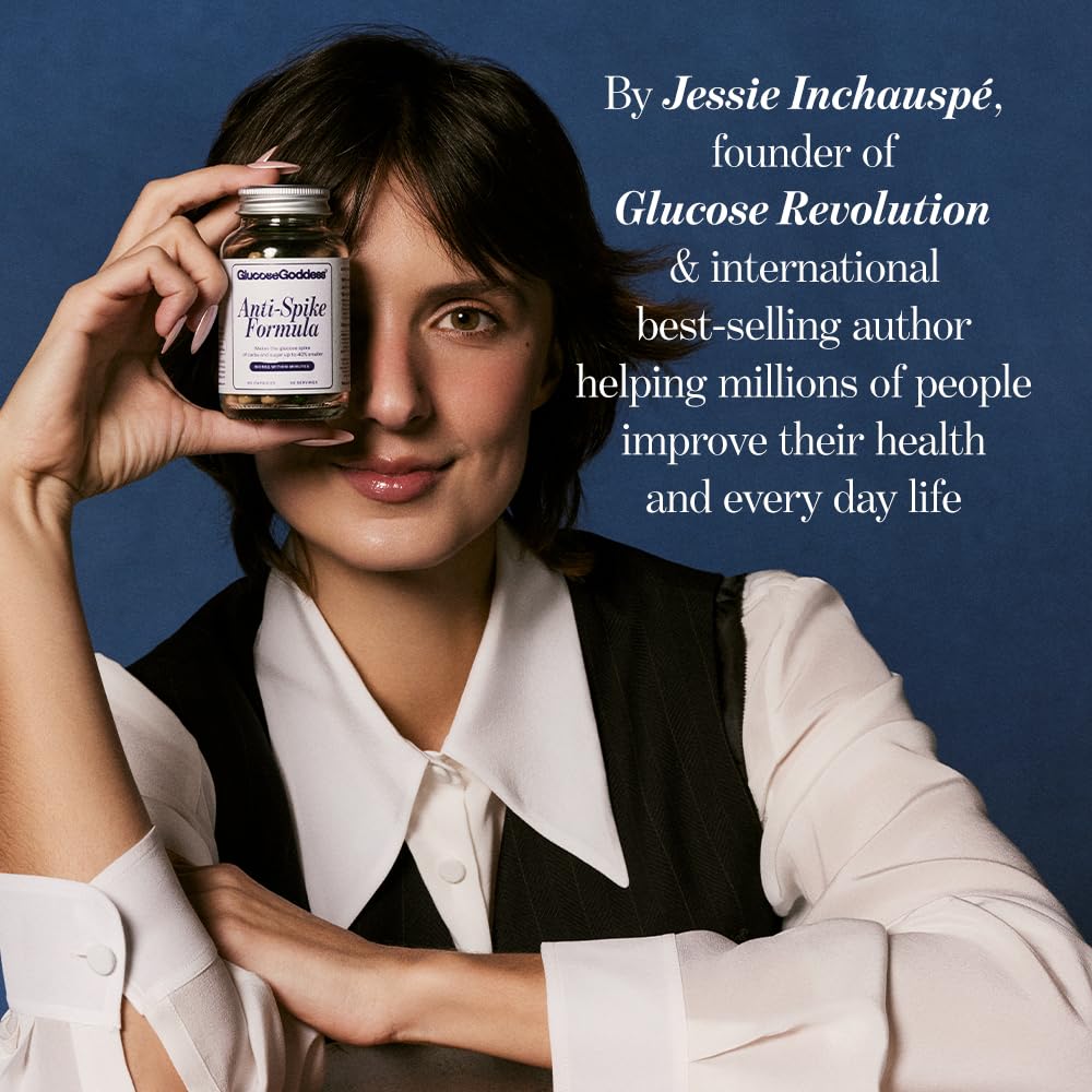 Glucose Revolution cápsulas primer plano que demuestra pureza y fácil ingestión