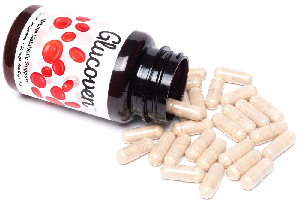 Glucoven junto a una regla para comparar tamaño y uso diario