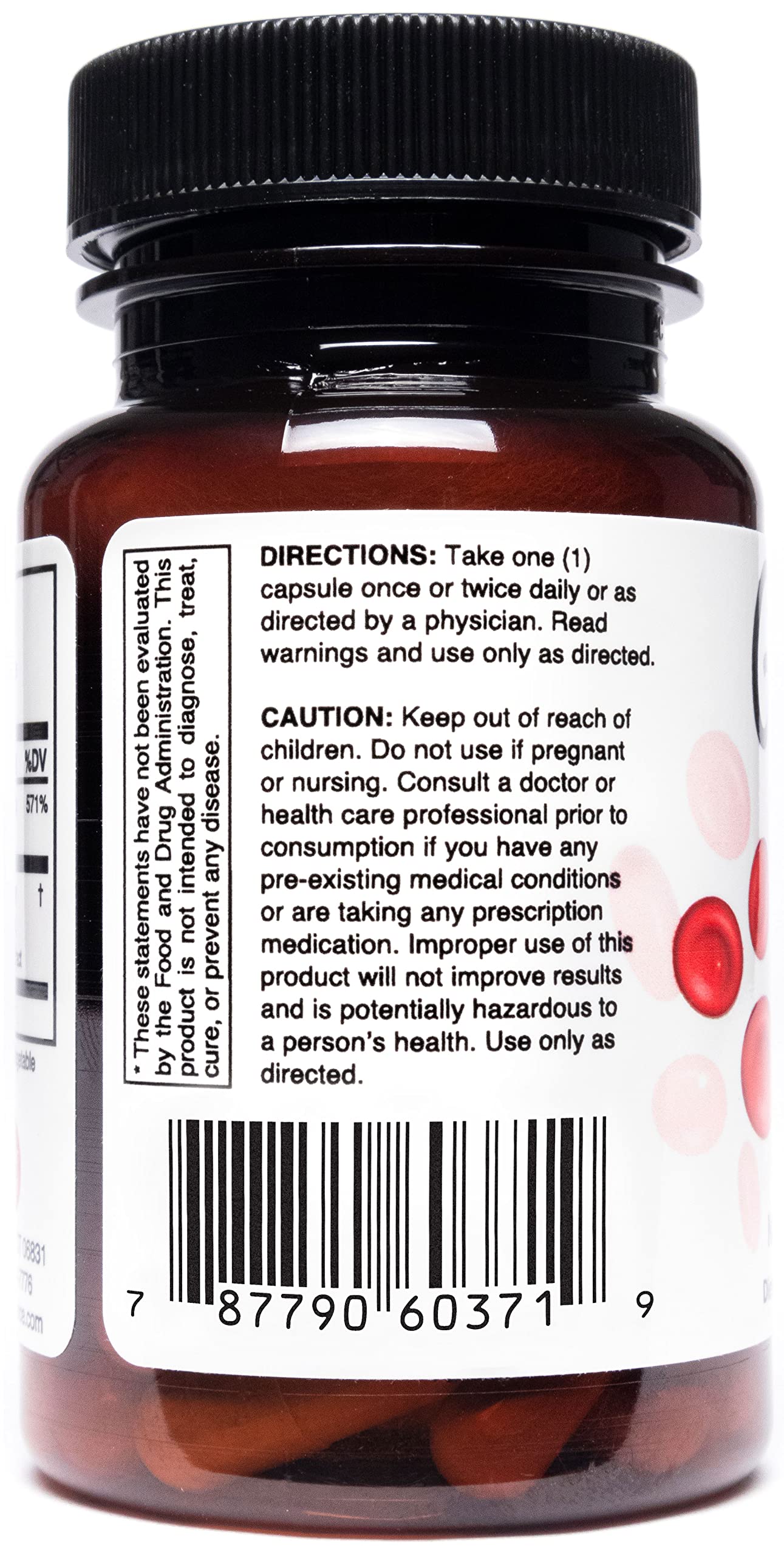 Glucoven etiqueta detalle con lista de ingredientes visibles