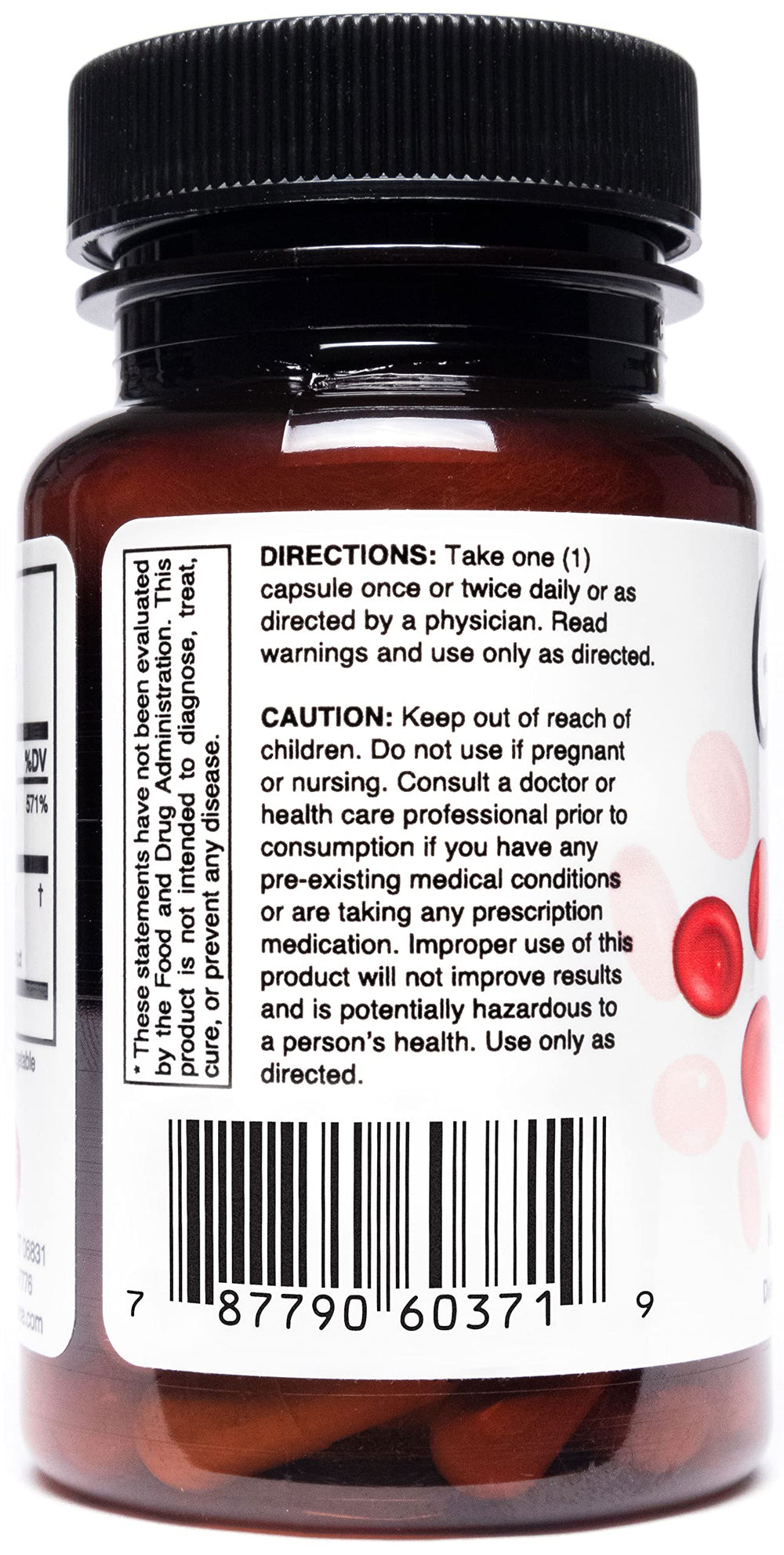 Glucoven etiqueta detalle con lista de ingredientes visibles