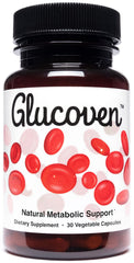 Glucoven frasco frontal mostrando etiqueta y beneficios