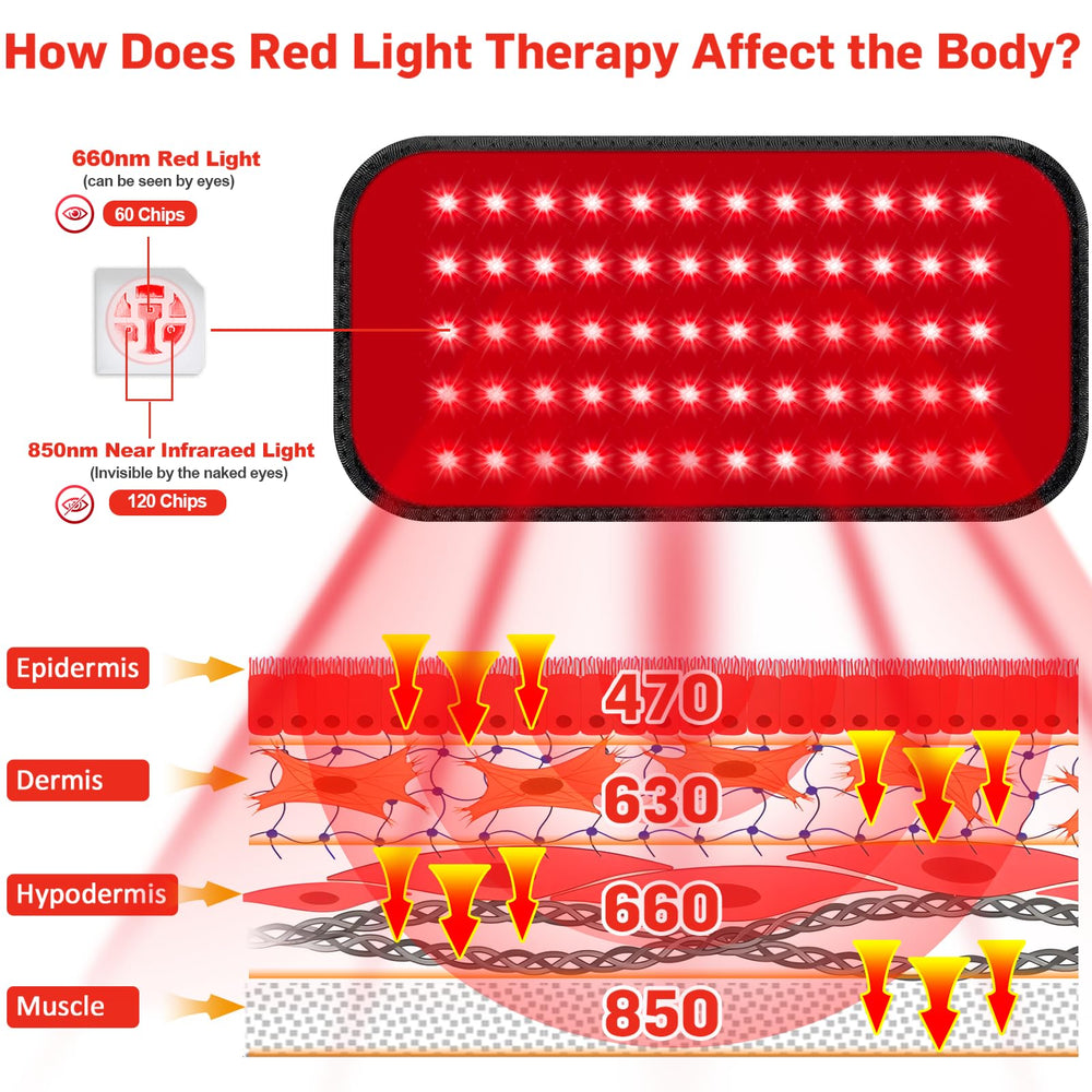 GMOWNW primer plano de LEDs 660nm y 850nm mostrando calidad