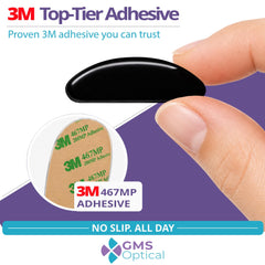 GMS Optical caja con 5 pares, almacenamiento práctico