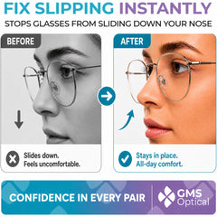 GMS Optical detalle de textura de silicona suave para confort
