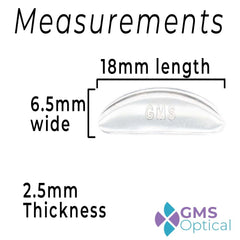 GMS Optical textura de silicona blanda para comodidad prolongada