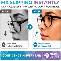 GMS Optical primer plano de la textura de silicona que evita deslizamientos