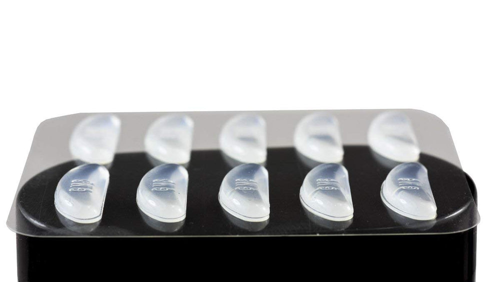 GMS Optical almohadillas en uso en hombre evitando deslizamiento