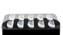 GMS Optical almohadillas en uso en hombre evitando deslizamiento