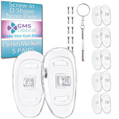GMS Optical paquete frontal de almohadillas nasales, reemplazo cómodo