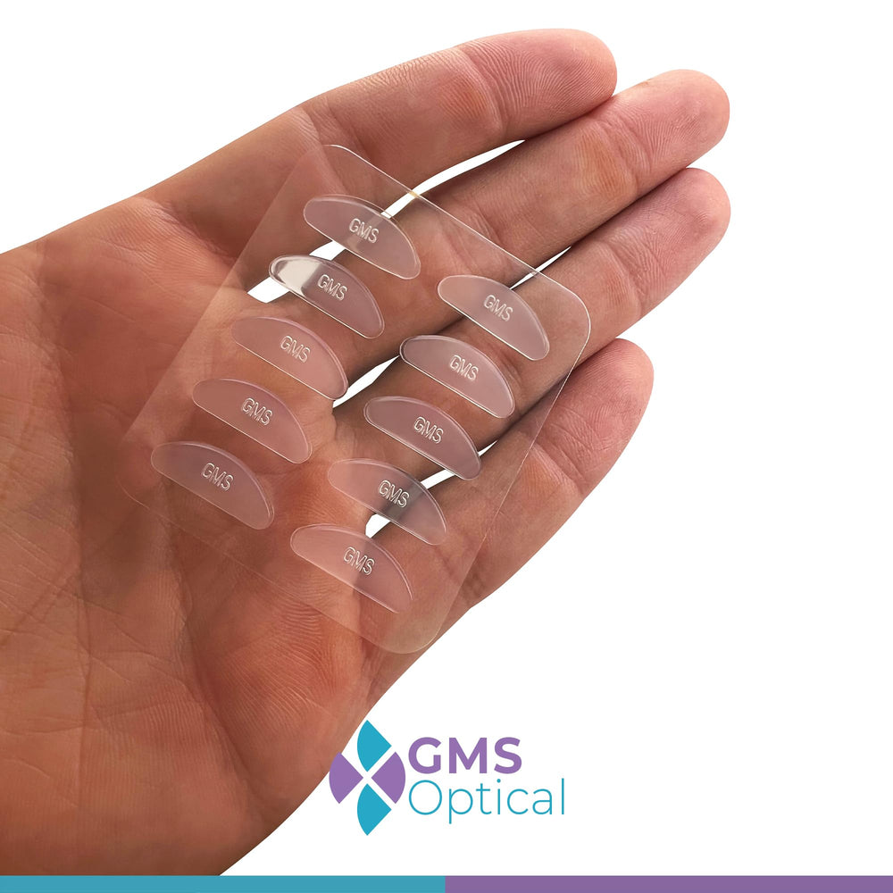 GMS Optical vista lateral de almohadilla en gafas para reducción de deslizamiento