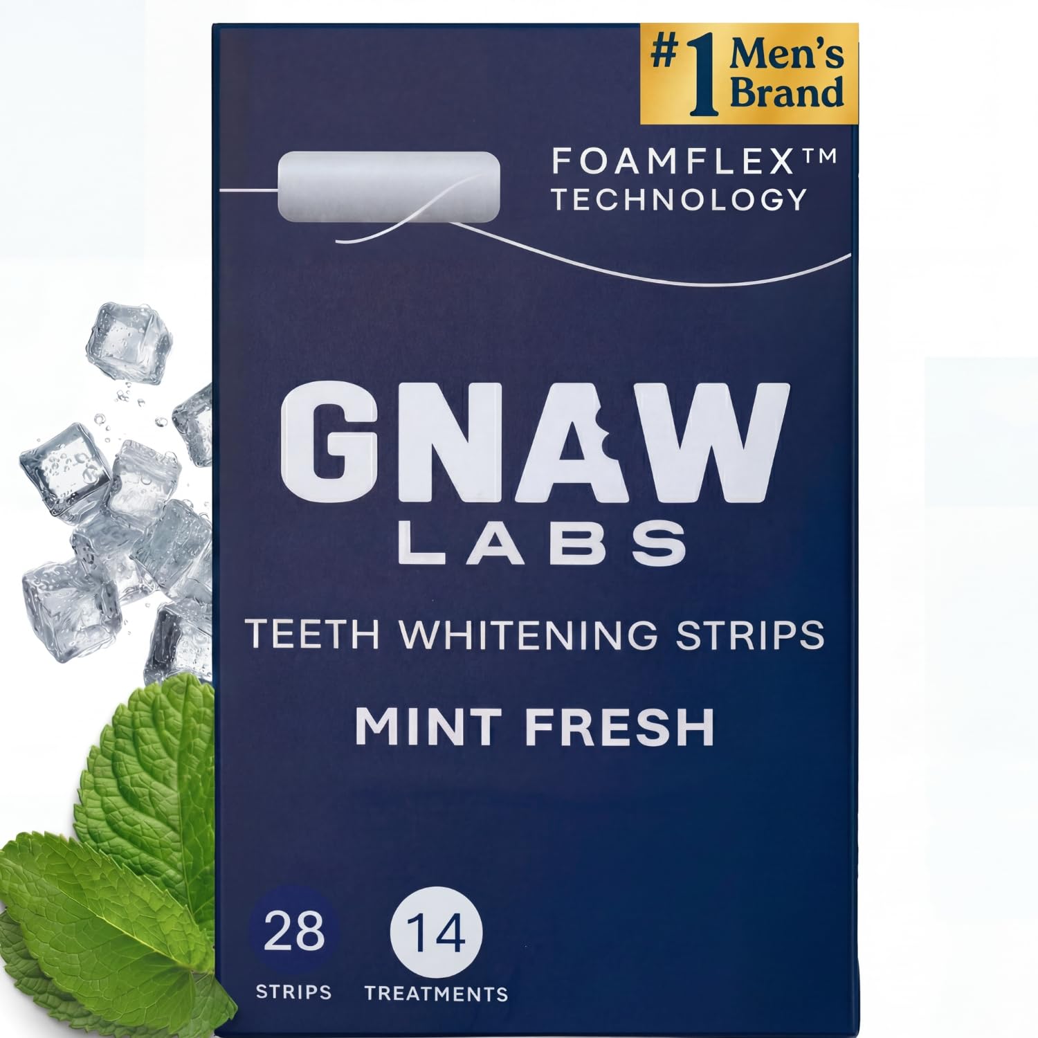 GNAW LABS frontal del paquete mostrando diseño y beneficios