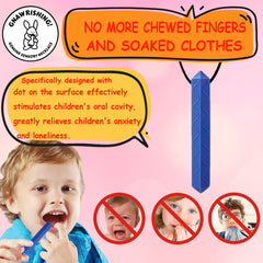 GNAWRISHING collar en uso por niño favoreciendo autorregulación sensorial