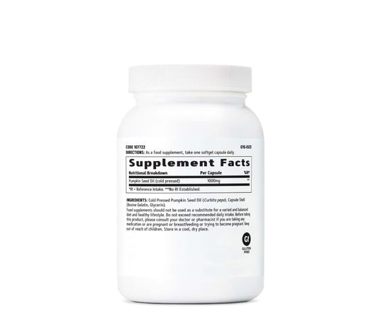 GNC cápsula blanda de calabaza para apoyo de la próstata