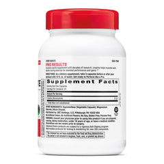 GNC primer plano de cápsulas resaltando pureza y calidad