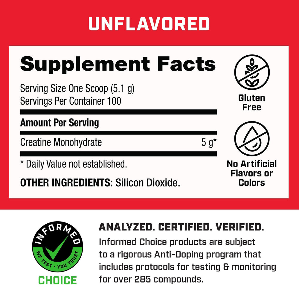 GNC creatine monohydrate polvo micronizado textura para fácil mezcla