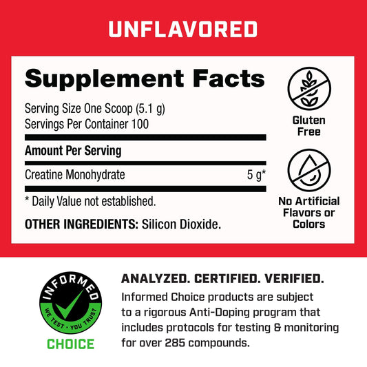 GNC creatine monohydrate polvo micronizado textura para fácil mezcla