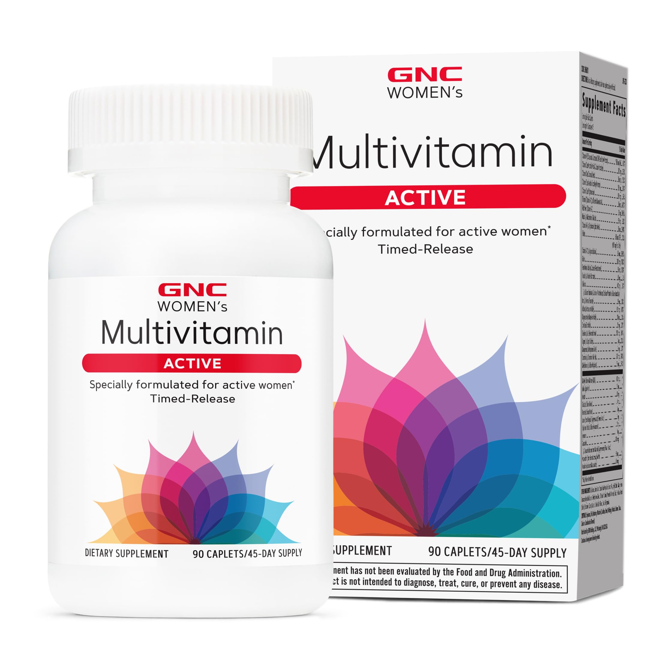 GNC frontal del envase mostrando nombre y beneficios clave