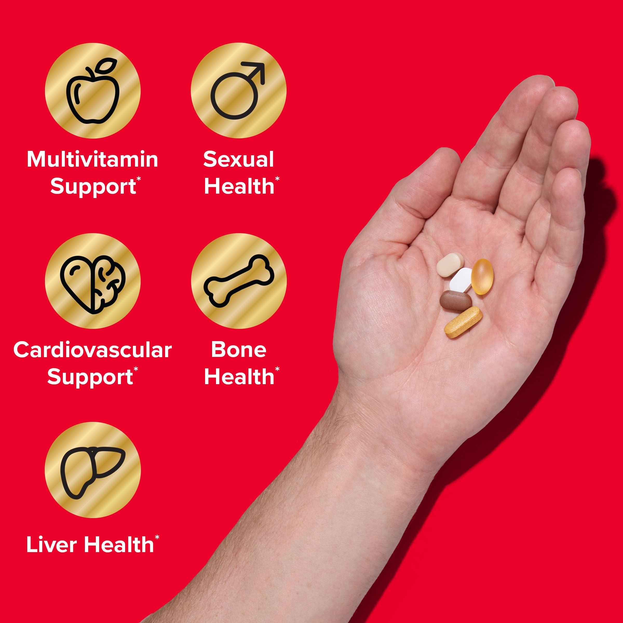GNC Mega Men 40+ etiqueta con valores nutricionales legibles, claridad en dosis