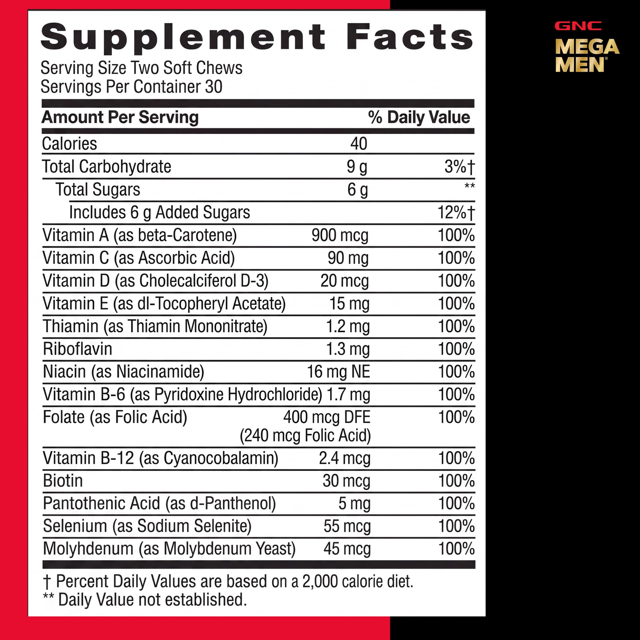 GNC Mega Men gomitas en mesa de desayuno que sugieren integración en la rutina diaria