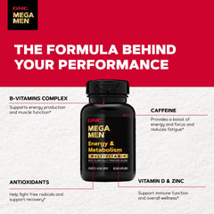 GNC Mega Men junto a equipo de entrenamiento resaltando apoyo durante ejercicio