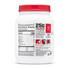 GNC etiqueta detallada mostrando información nutricional y transparencia