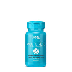 GNC Total Lean Waterex frasco frontal muestra marca y beneficio de regulación hídrica