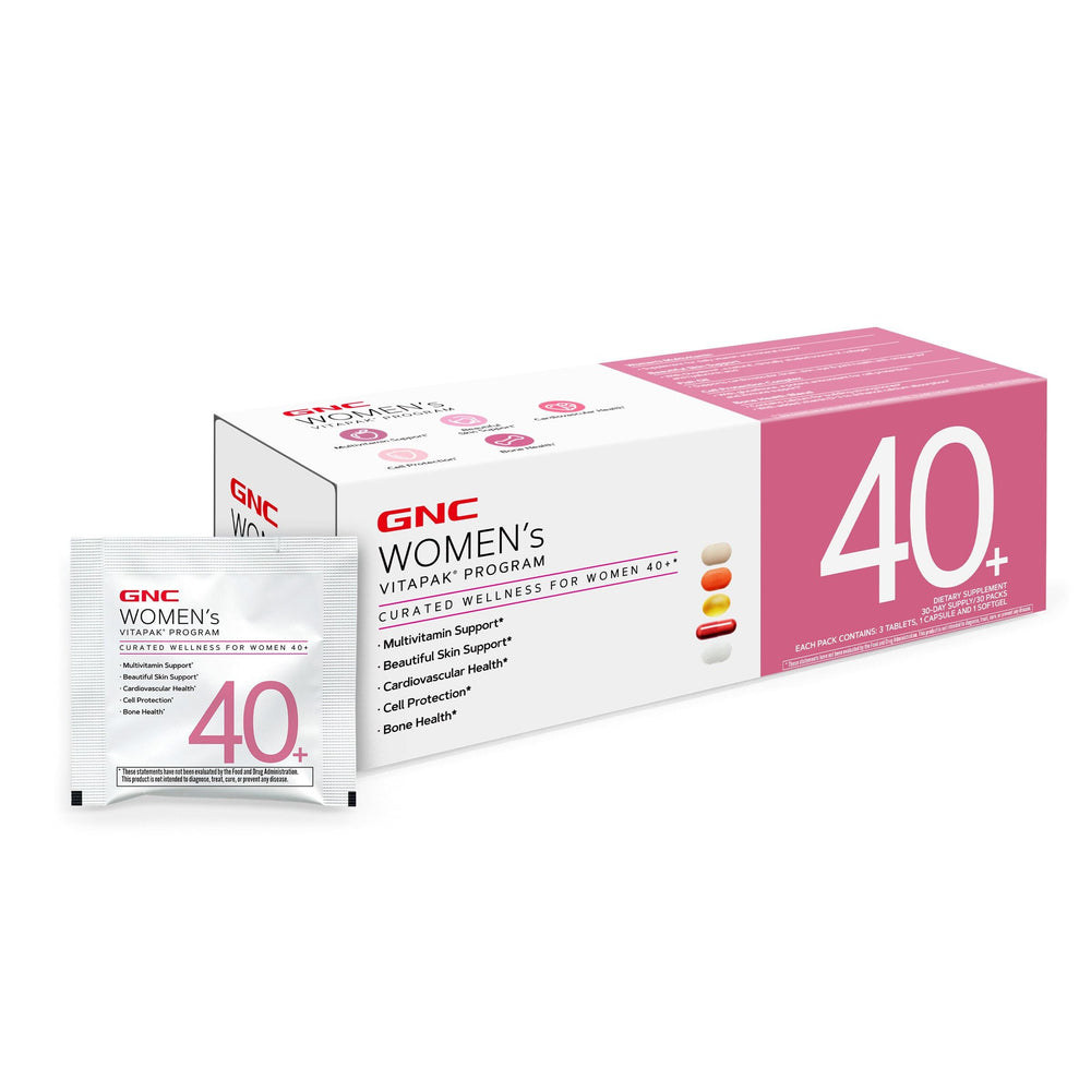 GNC Vitapak frontal del envase mostrando el pack 5 en 1 y conveniencia