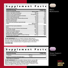 GNC vitapak ingredientes arándano y cardo mariano en primer plano, apoyo antioxidante