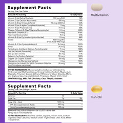 GNC Vitapak tableta en primer plano mostrando tamaño y textura útil