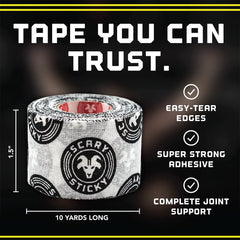 Goat Tape aplicado en manos durante hook grip, mantiene agarre seguro