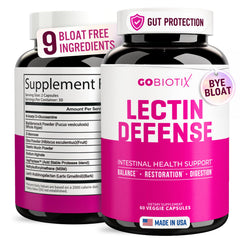 GOBIOTIX Lectin Defense frente del envase, presentación clara y confianza