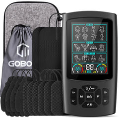 GOBOK dispositivo frontal mostrando diseño portátil y beneficio comodidad